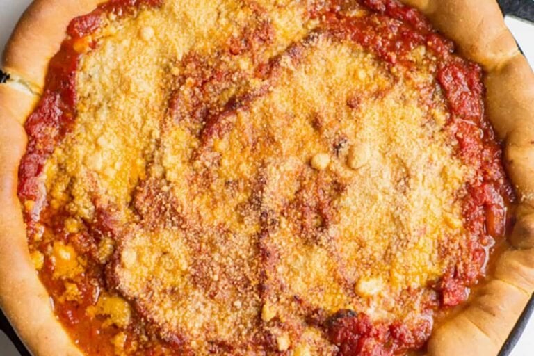 Chicago-Style Deep Dish Pizza