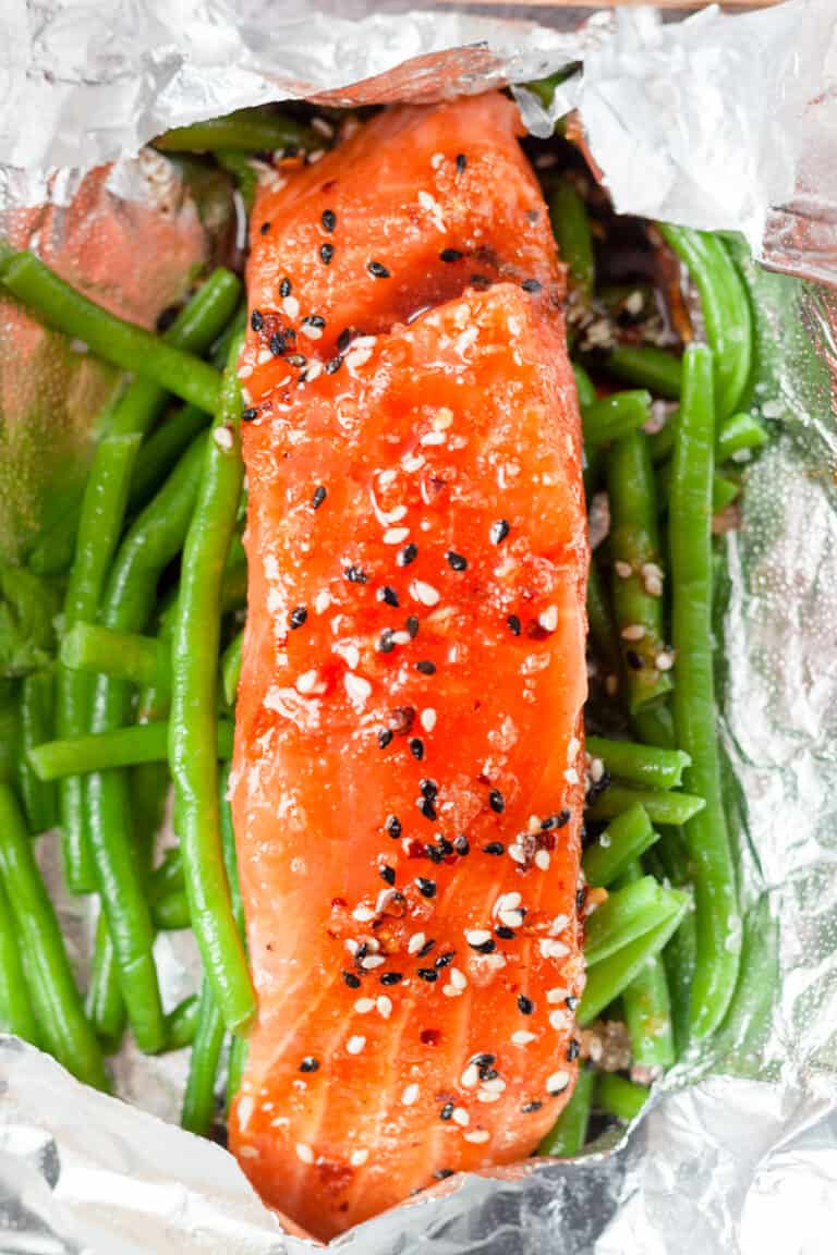 Foil Packet Salmon (Oven + Air Fryer Options) On Ty's Plate