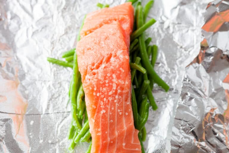 Foil Packet Salmon (Oven + Air Fryer Options) On Ty's Plate