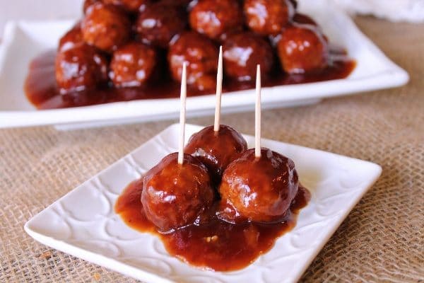 pineapple bbq meatballs. Image Courtesy of: Sip Bite Go
