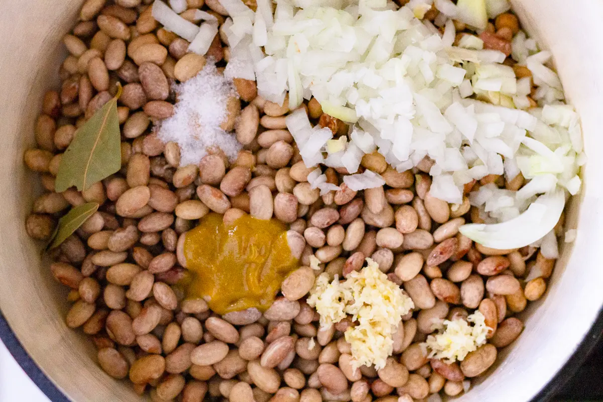 pot of beans for the stovetop