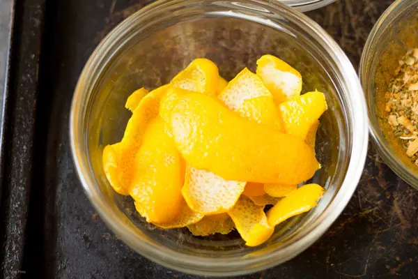 Lemon zest