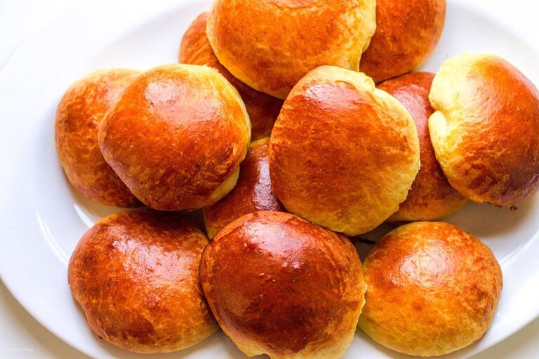 Homemade Brioche Buns