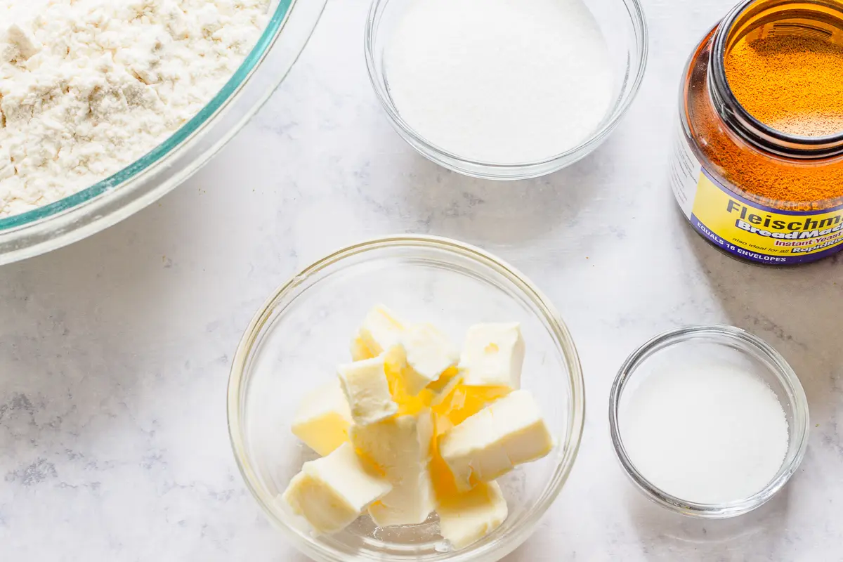 white bread flour ingredients