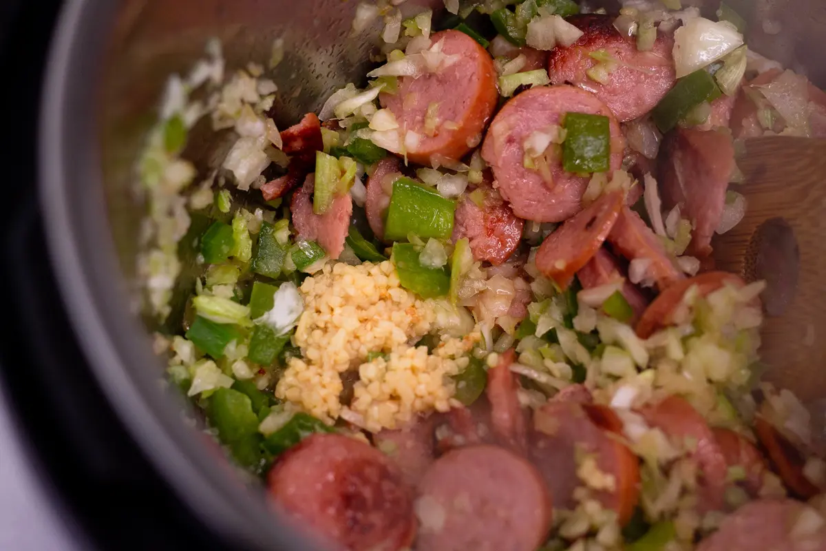 sauteed sausage and peppers