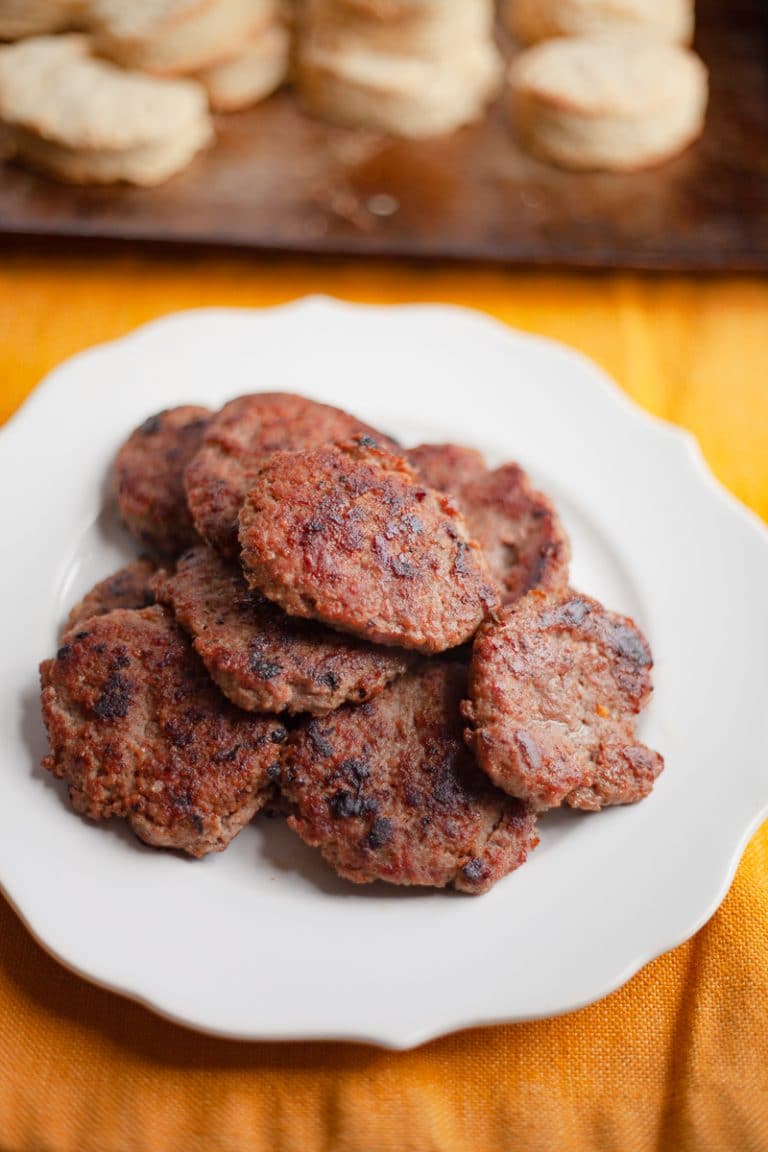 Low Carb Maple Breakfast Sausage - On Ty’s Plate