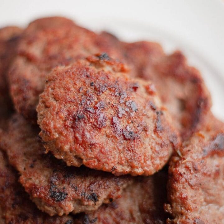 Low Carb Maple Breakfast Sausage - On Ty’s Plate