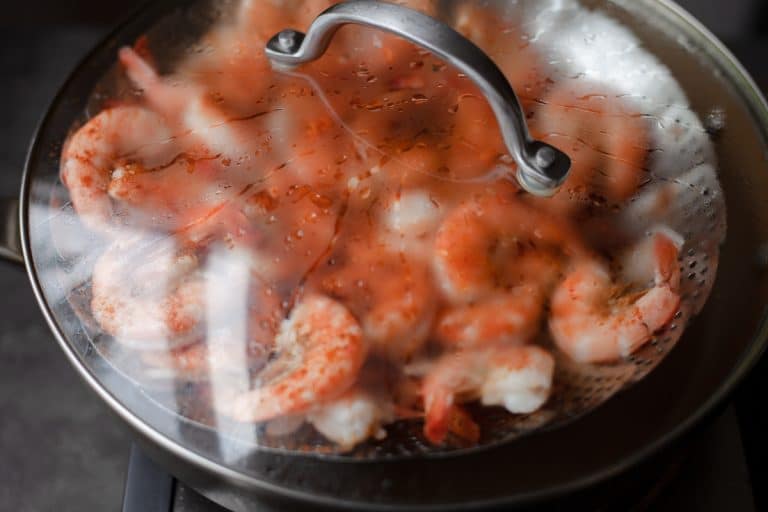 MarylandStyle Steamed Shrimp with Old Bay Butter On Ty's Plate