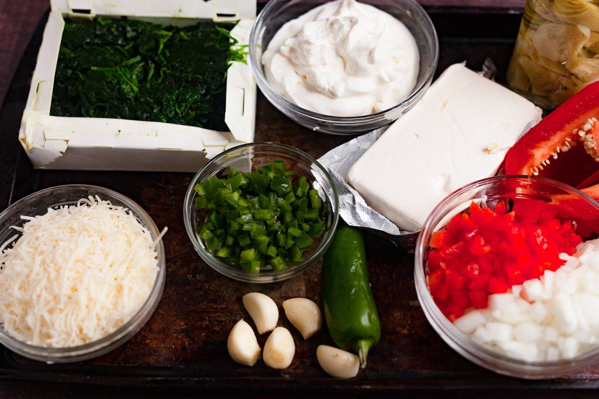 artichoke spinach dip ingredients