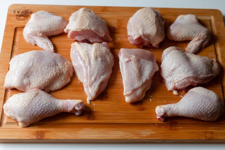 How to Cut Up a Whole Chicken On Ty's Plate
