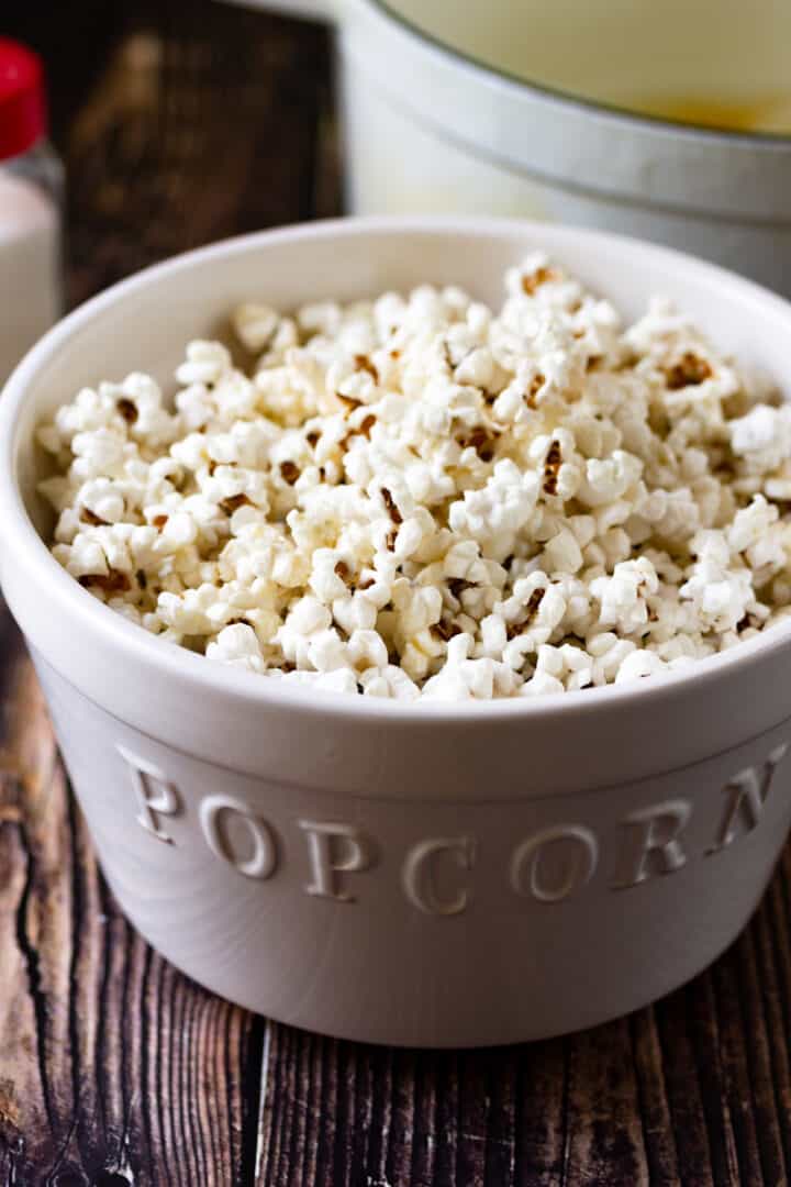 How to Make Perfect Stovetop Popcorn - On Ty's Plate
