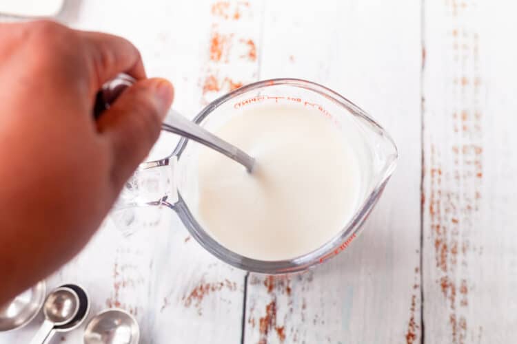 2Ingredient DIY Homemade Buttermilk On Ty's Plate