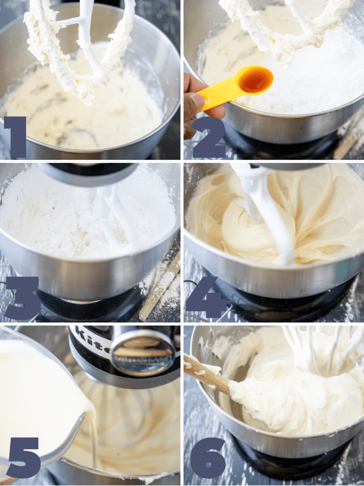 Cream Cheese Whipped Cream Frosting On Ty's Plate