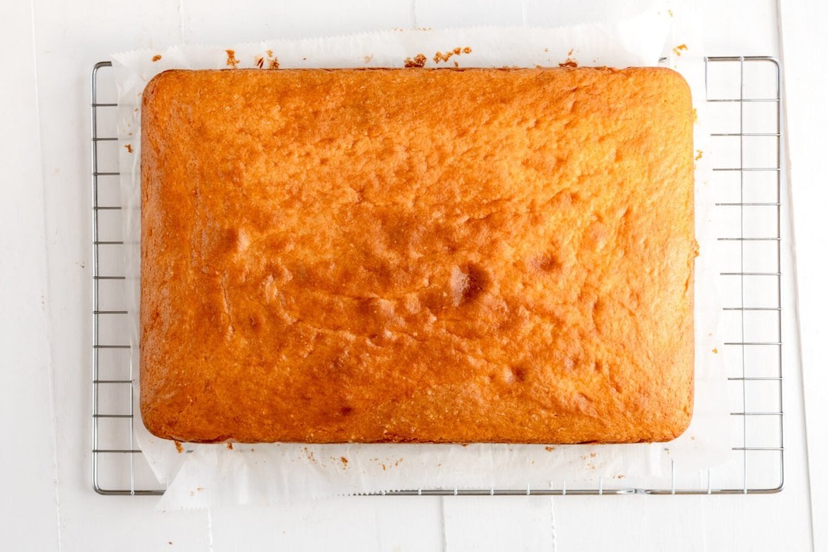 Easy Bakery Style Cake From Box Cake Mix On Ty's Plate