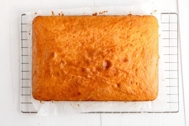 Easy Bakery Style Cake From Box Cake Mix On Ty's Plate